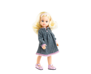 Pop Amigas Laura goudblond/haarband (32cm)