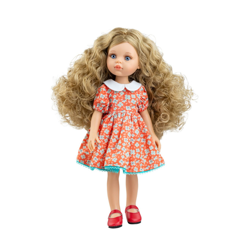Pop Amigas Carla blond krullend haar (32 cm) Pop Amigas Carla blond krullend haar (32 cm)