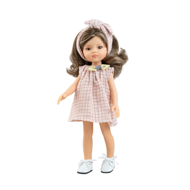 Pop Amigas Sofia bruin golvend haar (32 cm) Pop Amigas Sofia bruin golvend haar (32 cm)