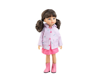 Pop Amigas Carol donkerbruine paardestaarten (32 cm)