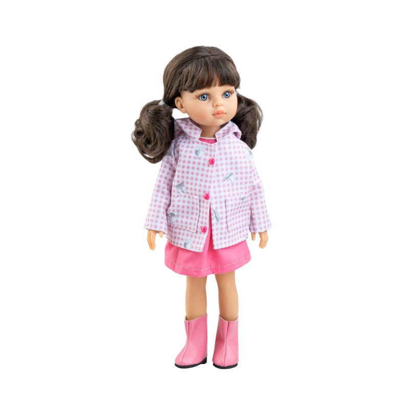 Pop Amigas Carol donkerbruine paardestaarten (32 cm)