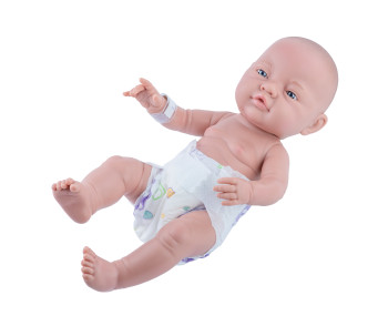 Pop Bebitos blanke jongen (42cm/luier)