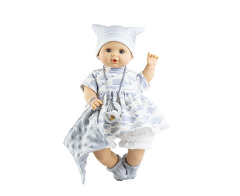 Pop Sonia (walvis) met mechanisme (36cm)