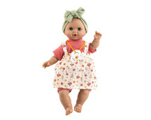 Pop Sonia (bloemenprint) met mechanisme (36 cm)