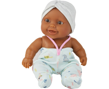 Pop Puppegie Bibi (donker/21cm) in doos