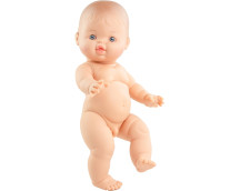 Pop Gordi jongen (bloot/blank/34cm)