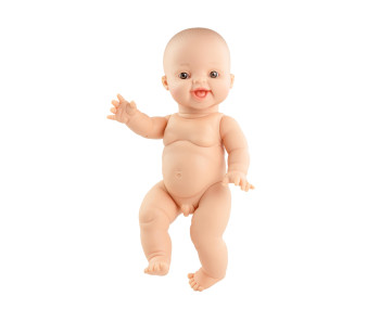 Pop Gordi jongen (bloot/lachend/34cm)