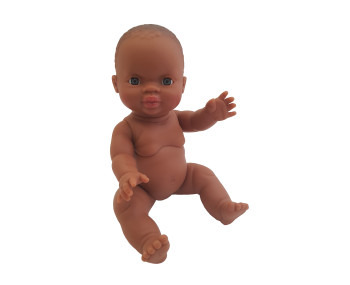 Pop Gordi meisje (bloot/donker/blauw/34cm)