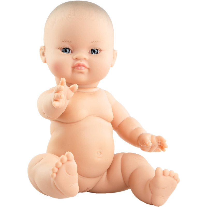 Pop Gordi meisje (bloot/Azia./zwart/34cm) Pop Gordi meisje (bloot/Azia./zwart/34cm)