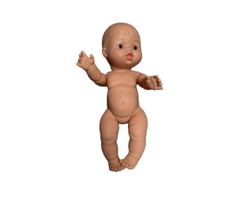 Pop Gordi meisje (bloot/34cm) bruine ogen