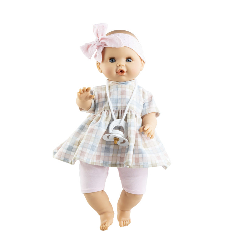 Pop Sonia (geblokt) zonder mechanisme (36cm)