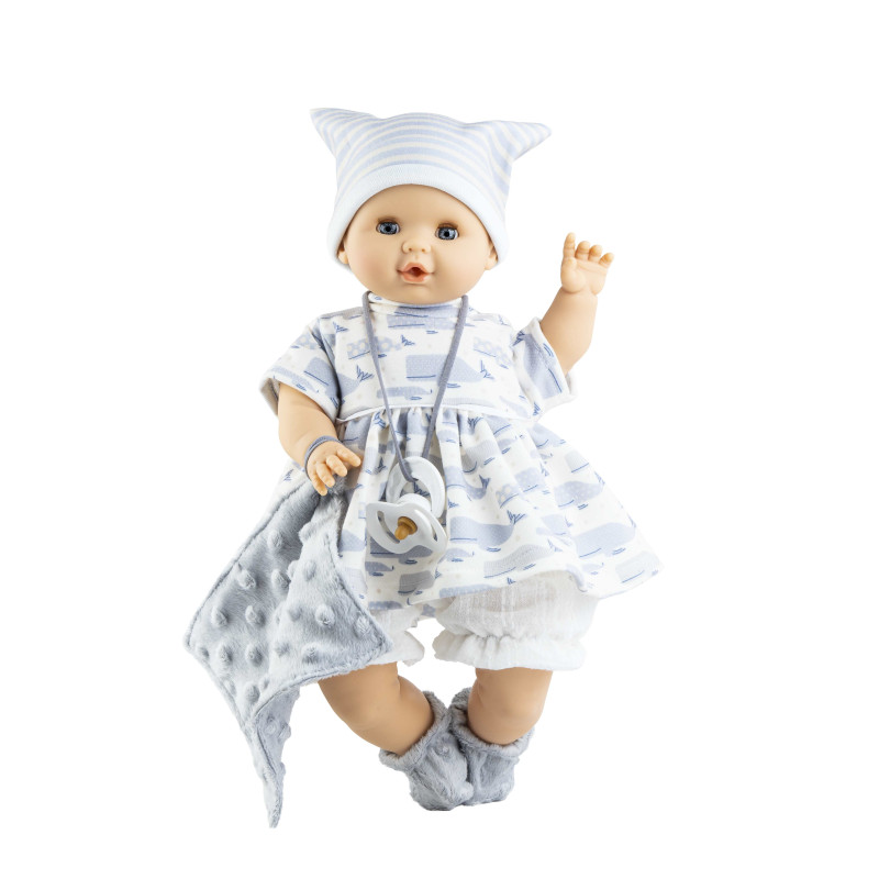 Pop Sonia (walvis) zonder mechanisme (36cm)
Pop Sonia (walvis) zonder mechanisme (36cm)