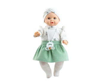 Pop Sonia (groene rok) zonder mechanisme (36 cm)