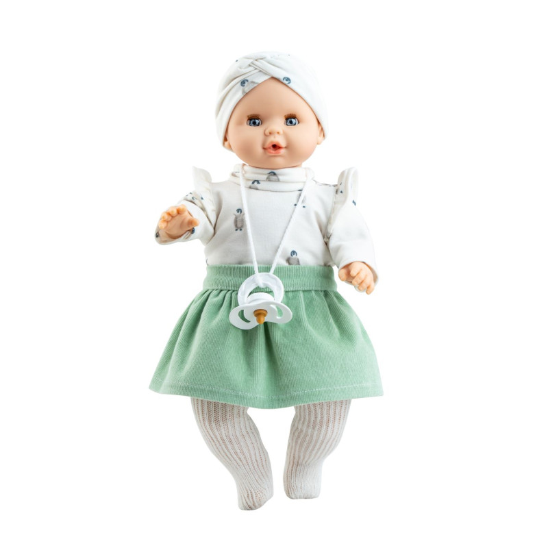 Pop Sonia (groene rok) zonder mechanisme (36 cm)