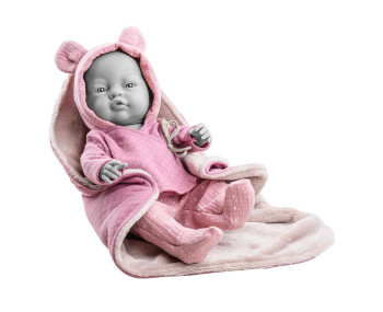 Kledingset Bebitos meisje roze/doek (42c