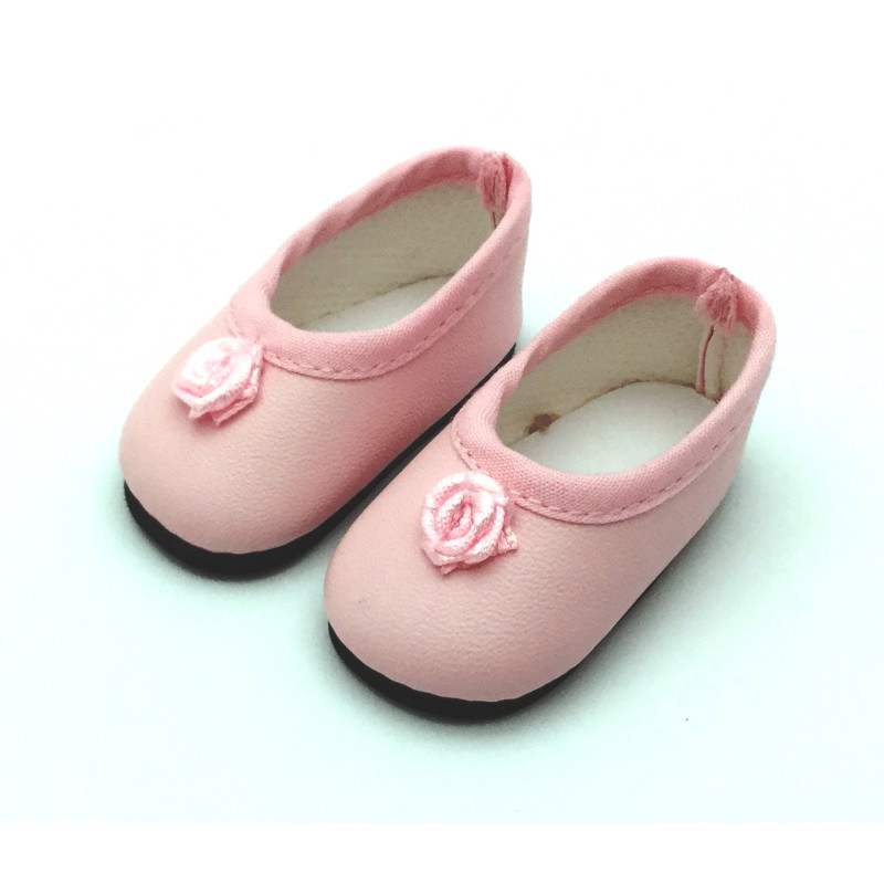 Poppenschoenen Amigas roze (32cm)
