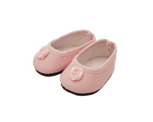 Poppenschoenen Soy Tu roze/roosje (42cm)
