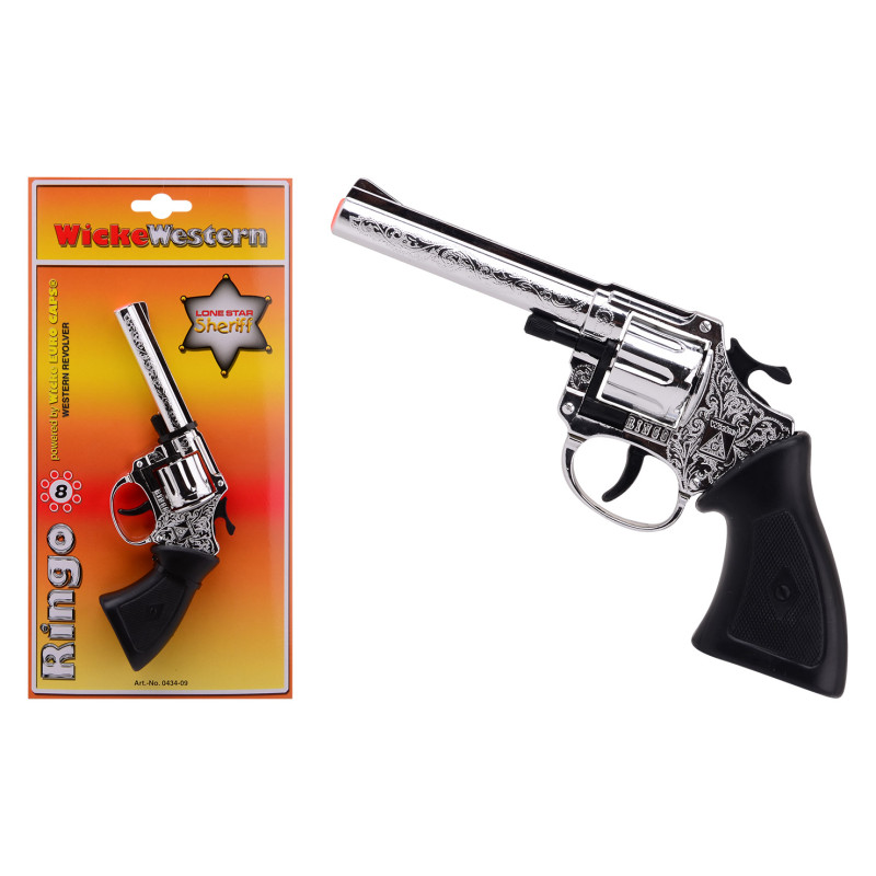 Pistool 'Ringo' (metaal/8 schots) Pistool 'Ringo' (metaal/8 schots)
