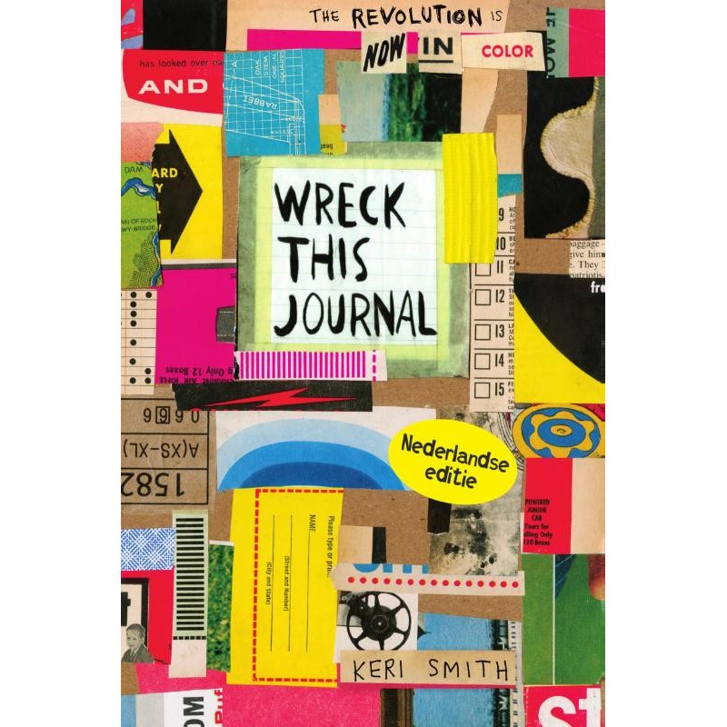 Wreck this journal - nu in kleur Wreck this journal - nu in kleur