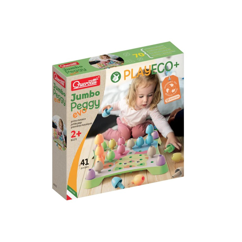 Play Eco+ Jumbo Peggy Eco (41-delig) Play Eco+ Jumbo Peggy Eco (41-delig)