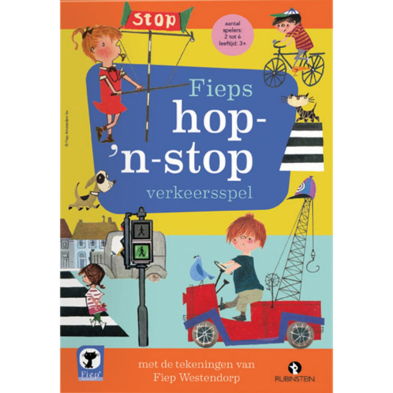 Fiep Hop & Stop verkeersspel (bordspel) Fiep Hop & Stop verkeersspel (bordspel)