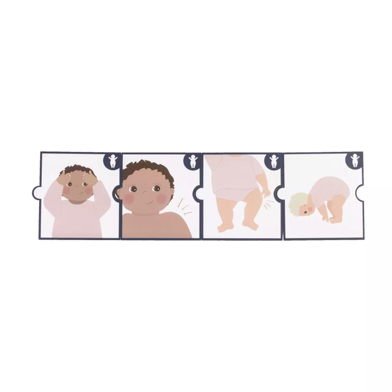 Baby match & move kaarten Baby match & move kaarten