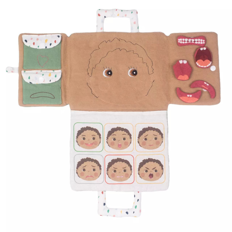 Baby gezichtsuitdrukkingen set