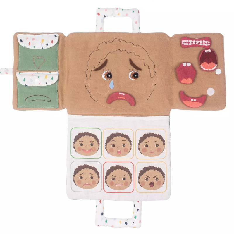 Baby gezichtsuitdrukkingen set