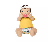 Baby gezichtsuitdrukkingen set