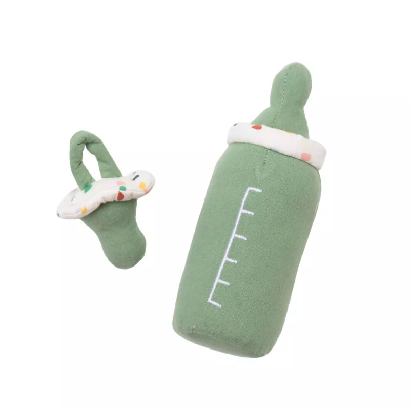 Baby fles en fopspeen set
Baby fles en fopspeen set