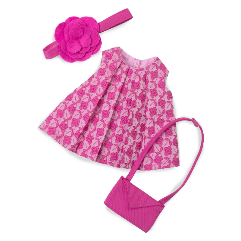 Poppenkleertjes Cutie - rose garden set 