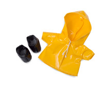 Poppenkleertjes Cutie - rainy day set (op hanger)