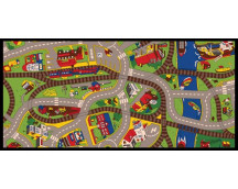 Speelkleed Ride the train (95x200)