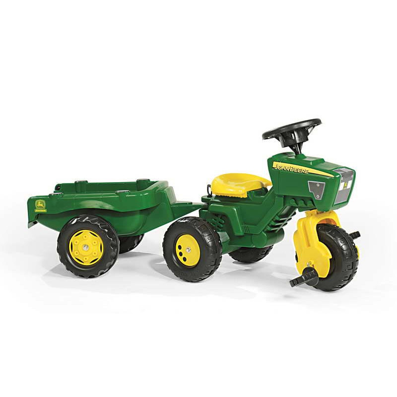 rollyKid Trac John Deere met aanhanger