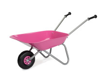 rolly Kruiwagen metaal (roze/grijs)