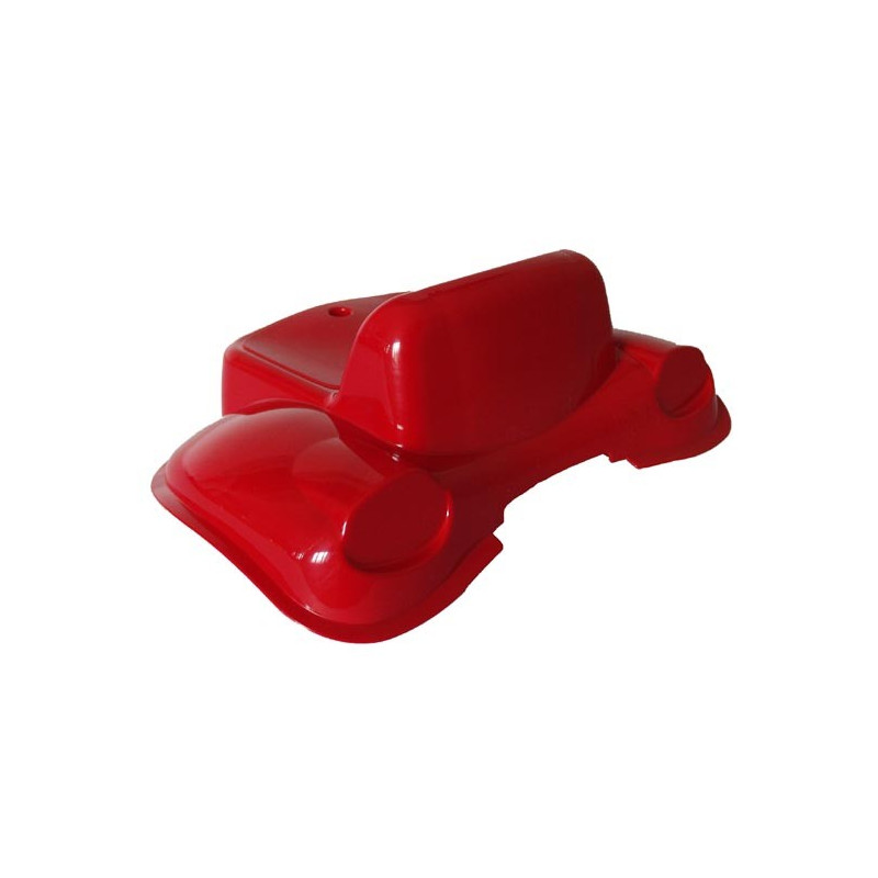 Onderdeel: zadel Kid met spatbord (rood)