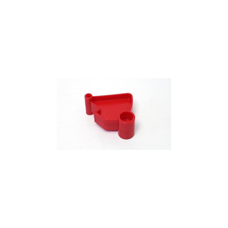 Onderdeel: vergrendeling graafarm (rood)