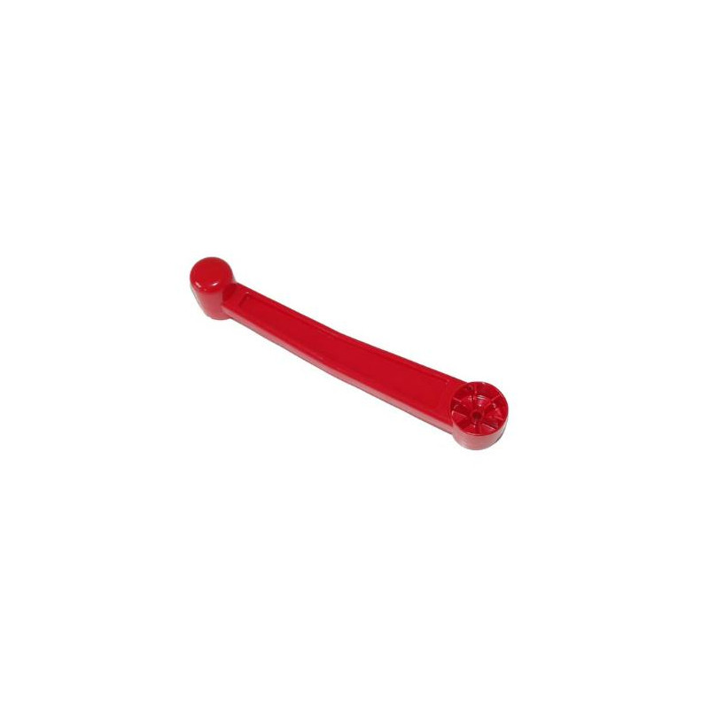 Onderdeel: hendel graafarm (rood/links)