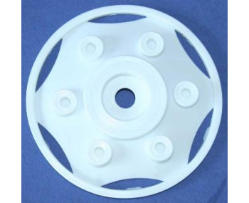 Onderdeel: wieldop (12cm/wit)