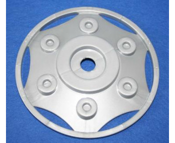 Onderdeel: wieldop (12cm/grijs)