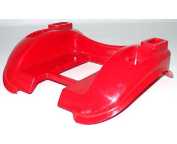 Onderdeel: spatbord X-trac (rood)