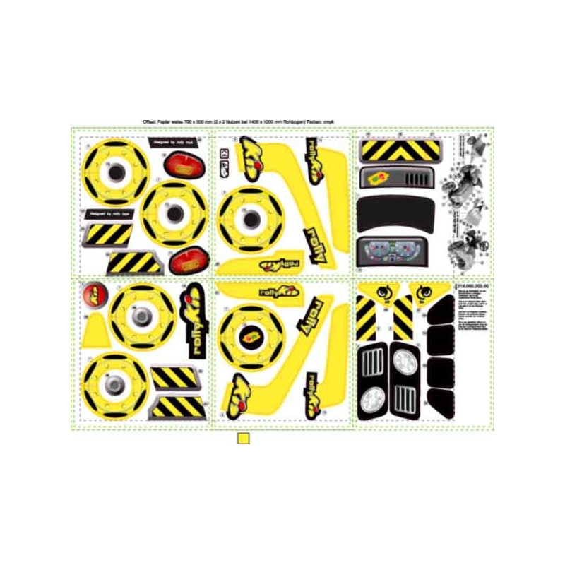 Stickervel RollyKid Stickervel RollyKid