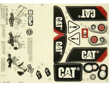 Stickervel RollyDigger CAT