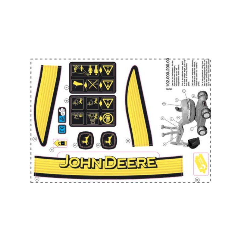 Stickervel RollyDigger Stickervel RollyDigger