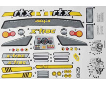 Stickervel X-Trac