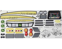 Stickervel X-trac John Deere