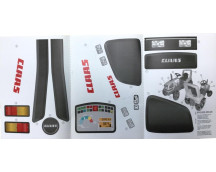 Stickervel Claas