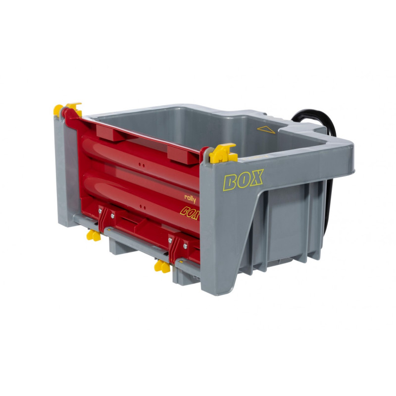 rollyBox (grijs/rood)