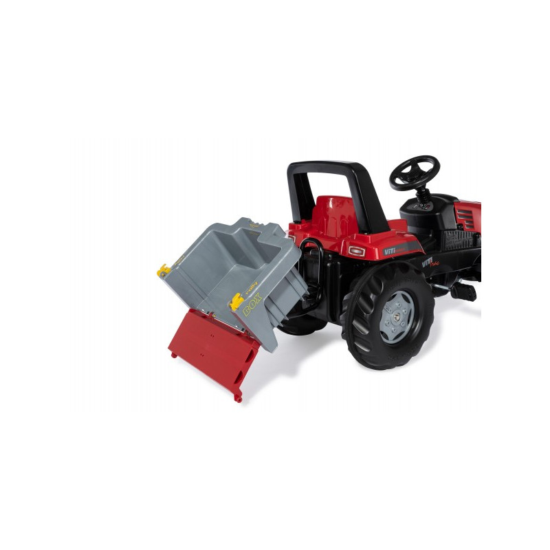 rollyBox (grijs/rood)