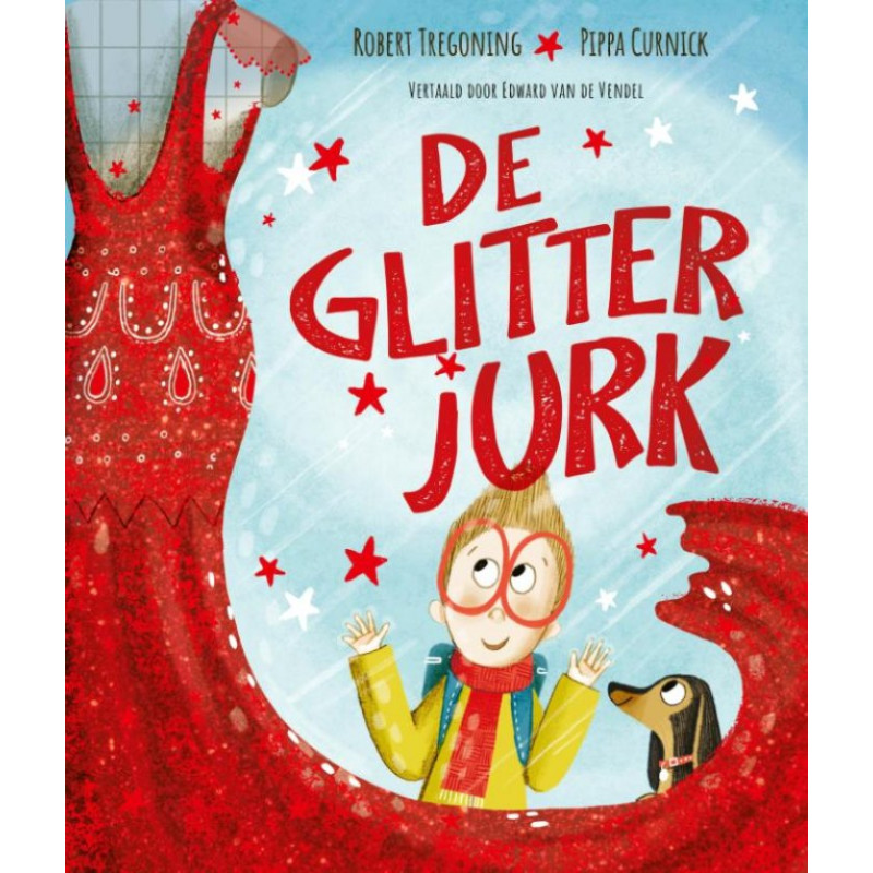 De glitterjurk